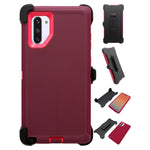 Heavy Duty Shock Reduction Case with Belt Clip (No Screen) for Galaxy Note 10