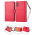 Samsung Galaxy Note 10 2 IN 1 Leather Wallet Case with 9 Credit Card Slots and Removable Back Cover