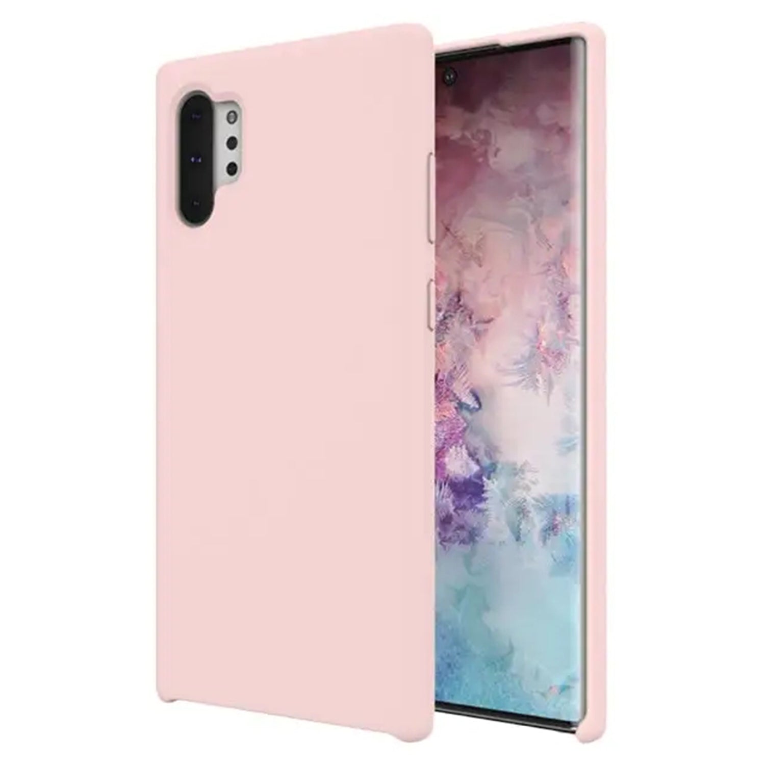 Samsung Galaxy Note 10 Plus Colorful Liquid Silicone Gel Rubber Case