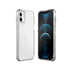 PC Bumper with TPU Back Cover Case for iPhone 12/ 12 Pro (6.1") - Clear