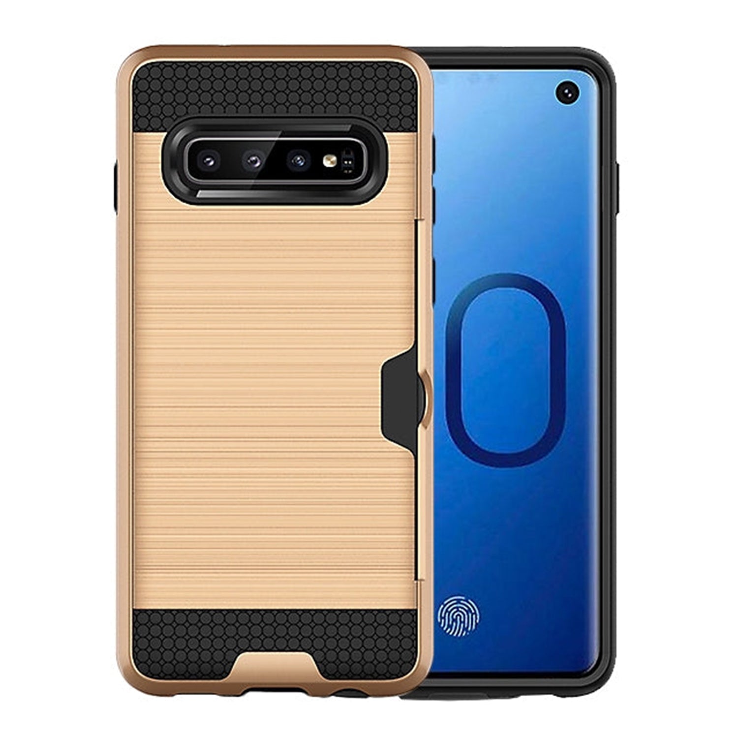 Slidable Card Holder Case for Galaxy S10 (6.1")