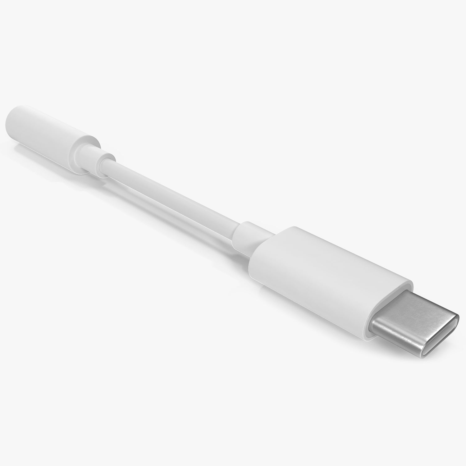 Type C to 3.5 mm Headphone Jack Adapter - White