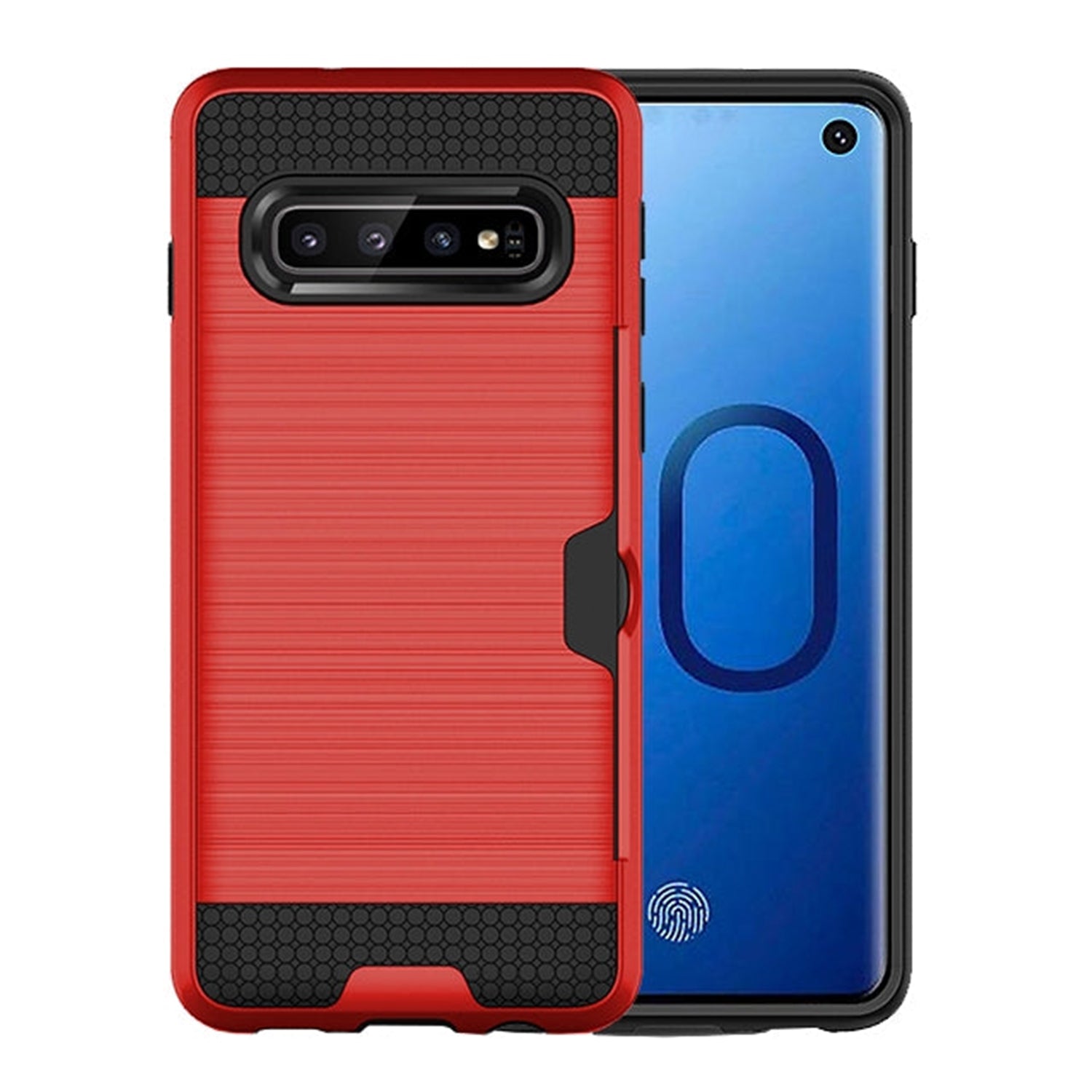 Slidable Card Holder Case for Galaxy S10 (6.1")