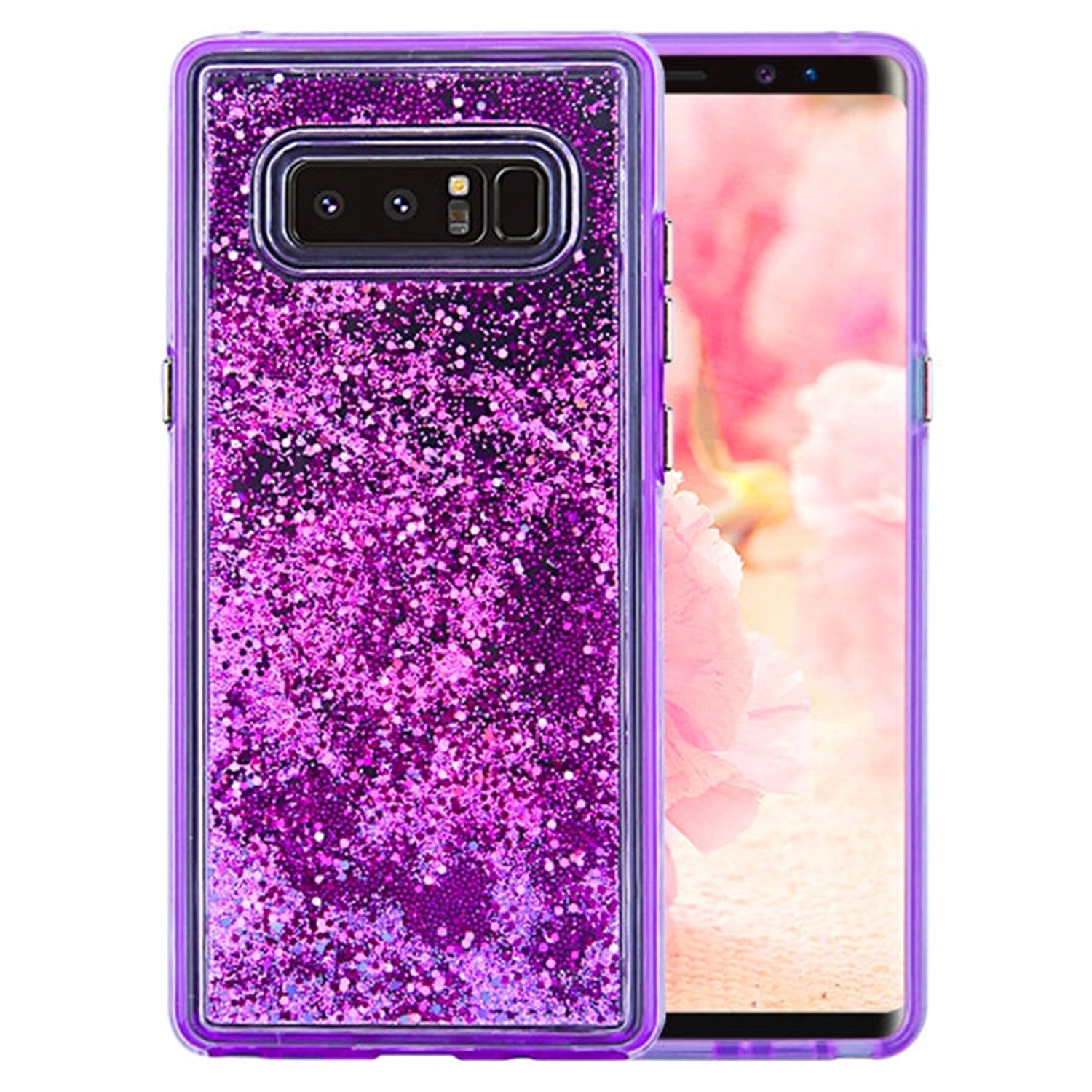 Floating Glitter Star Case for Samsung Galaxy Note 8