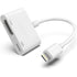 High Quality For Lightning to AV HDMI/HDTV TV Digital Cable Adapter For iPad / iPhone - White