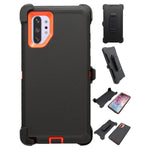 Galaxy Note 10 Plus Heavy Duty Shock Reduction Case with Belt Clip (No Screen)