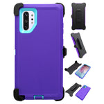 Galaxy Note 10 Plus Heavy Duty Shock Reduction Case with Belt Clip (No Screen)