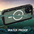 Apple iPhone 14 Plus (6.7") 360 Full Protective Waterproof Case with Built-in Screen Fingerprint Protector