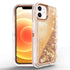 iPhone 11 (6.1") Transparent Floating Glitter Heavy Duty Case