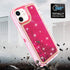 iPhone 11 (6.1") Transparent Floating Glitter Heavy Duty Case