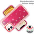 iPhone 11 (6.1") Transparent Floating Glitter Heavy Duty Case