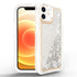 iPhone 11 (6.1") Transparent Floating Glitter Heavy Duty Case