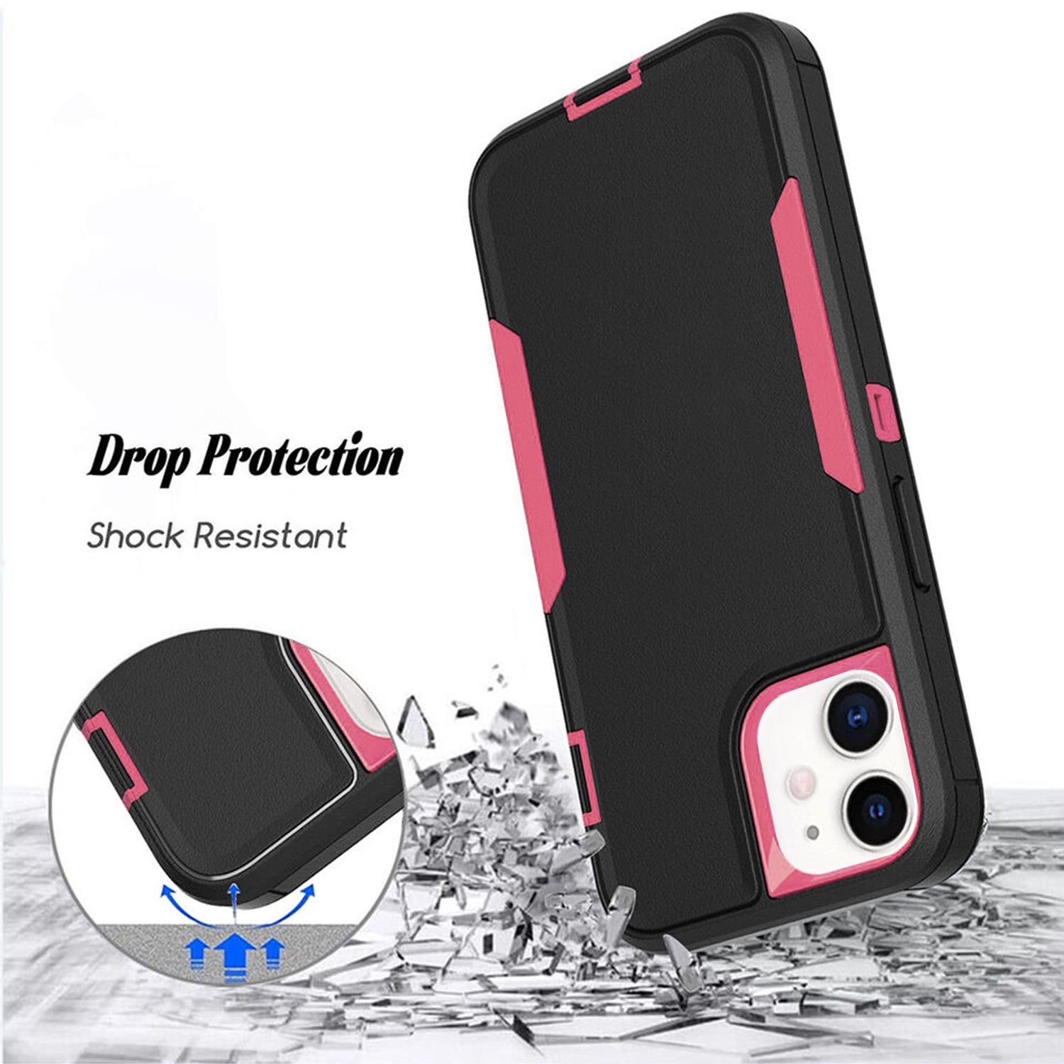 iPhone 11(6.1’’) Adsorbable  fully protected heavy-duty shockproof housing case