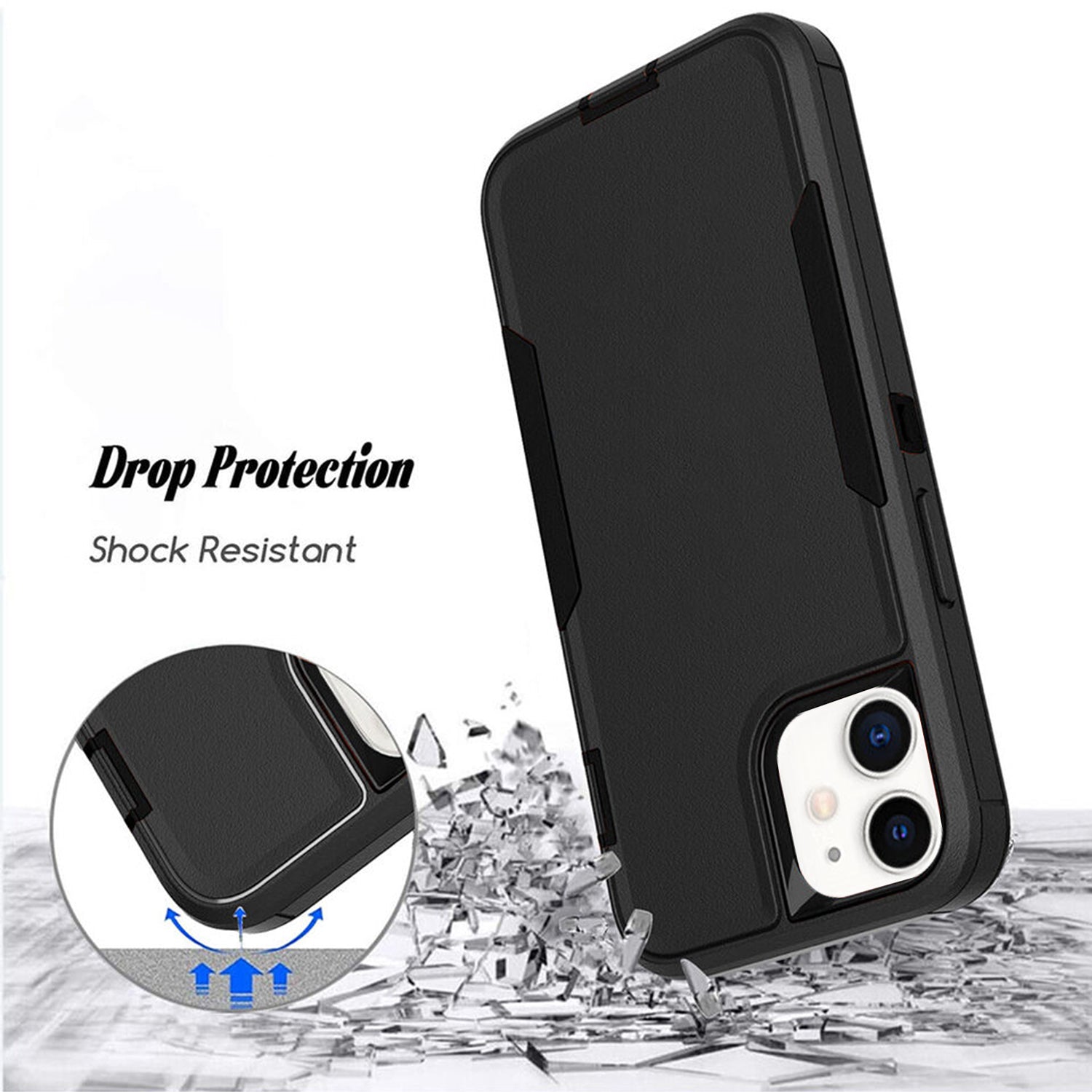 iPhone 11(6.1’’) Adsorbable  fully protected heavy-duty shockproof housing case