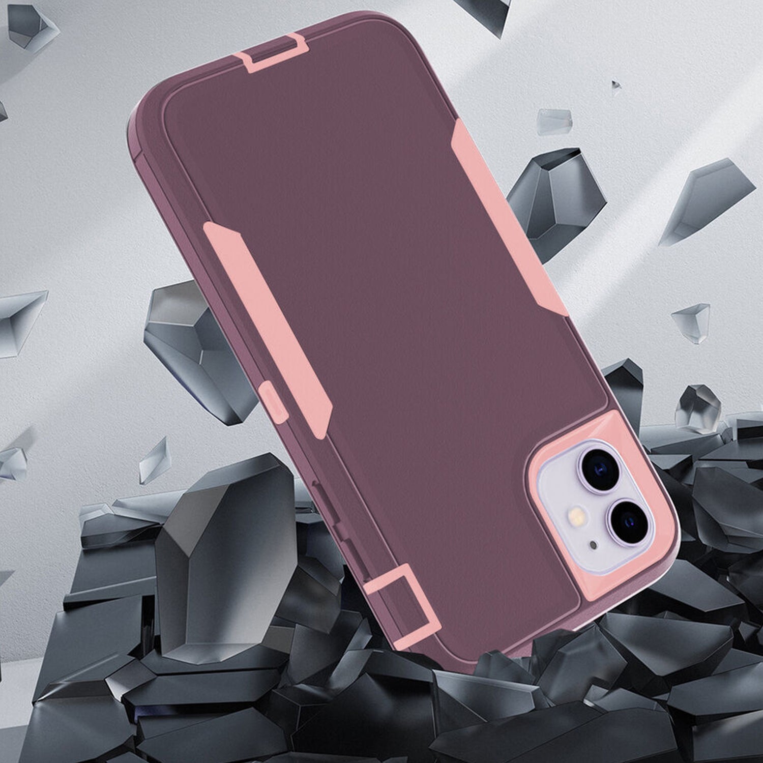 iPhone 11(6.1’’) Adsorbable  fully protected heavy-duty shockproof housing case