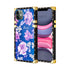 TPU Blue Light Effect Luxury Big Rose Fashion Case for iPhone 11 (6.1")