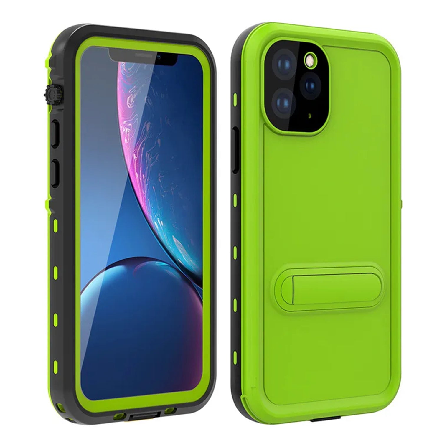 Apple iPhone 11 Pro (5.8") 360 Full Protective Waterproof Case with Built-in Screen Fingerprint Protector