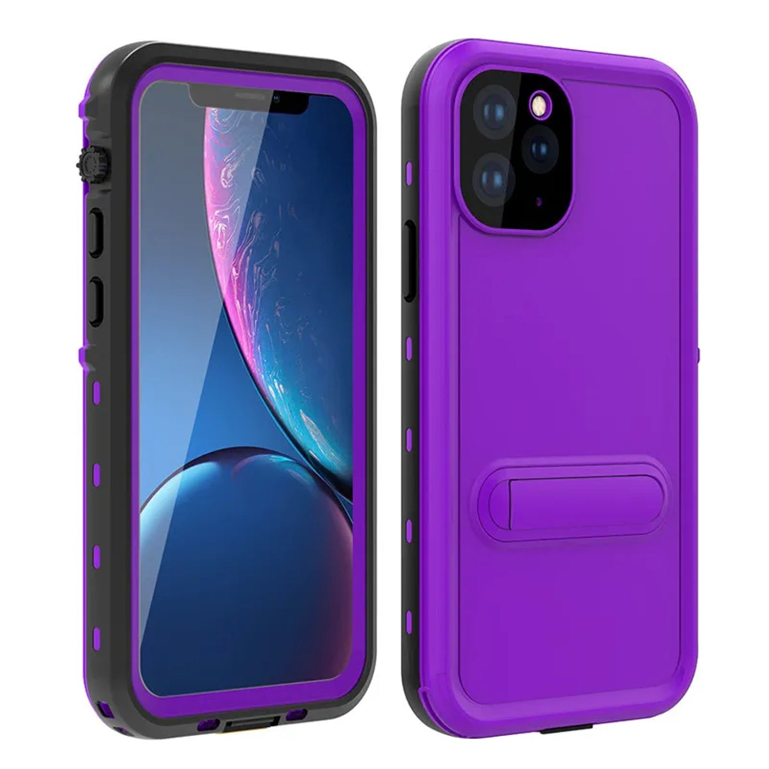 Apple iPhone 11 Pro (5.8") 360 Full Protective Waterproof Case with Built-in Screen Fingerprint Protector