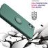 Soft Liquid Silicone Case With Stand Ring Holder For iPhone 12 Mini (5.4")