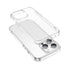 PC Bumper with TPU Back Cover Case for iPhone 12 Pro Max (6.7") - Clear