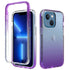 iPhone 14/13 HD gradient transparent  case