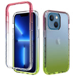 iPhone 14/13 HD gradient transparent  case