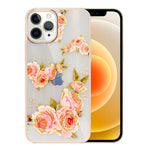 iPhone 13 Pro Max TPU painted fashion flower case
