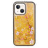 iPhone 14/13 Diamond inlaid on both sides, colorful butterfly quicksand  case