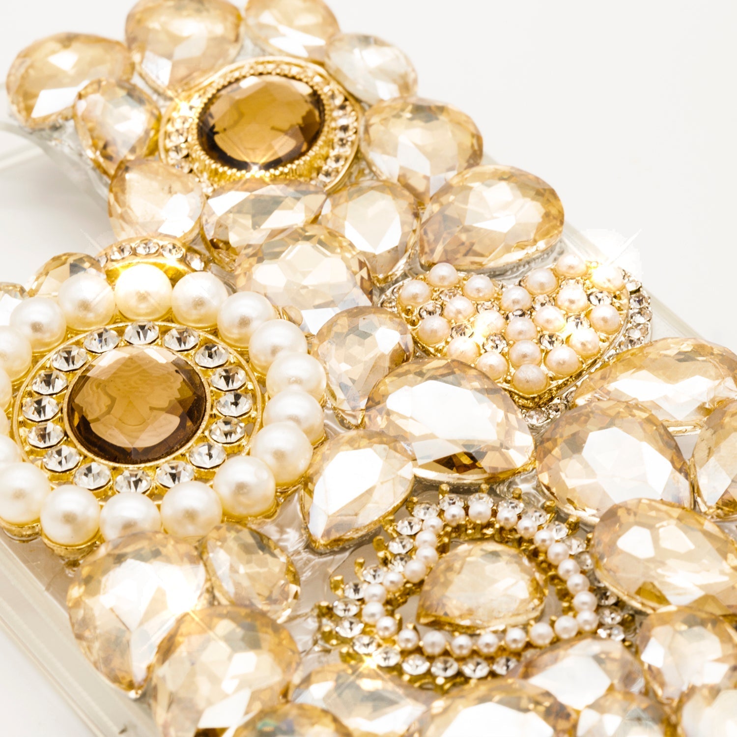 iPhone 15 3D Diamond Luxury Bling Bling TPU Case