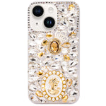 iPhone 15 Plus 3D Diamond Luxury Bling Bling TPU Case