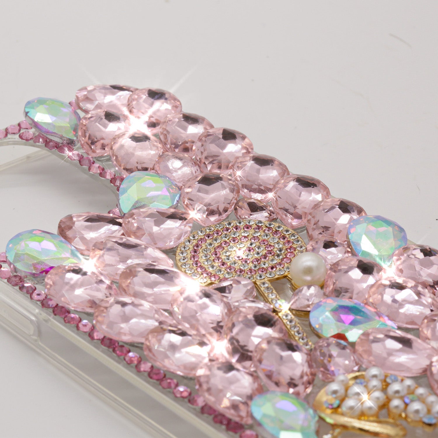 iPhone 15 Plus 3D Diamond Luxury Bling Bling TPU Case