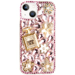 iPhone 15 Plus 3D Diamond Luxury Bling Bling TPU Case