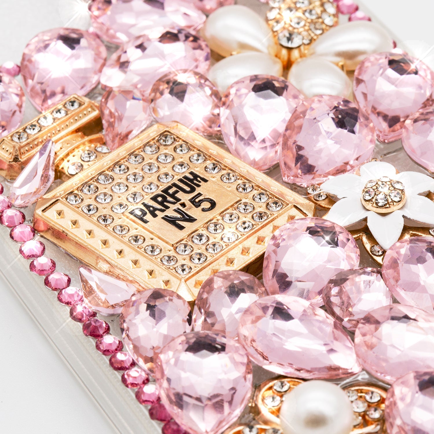 iPhone 15 3D Diamond Luxury Bling Bling TPU Case