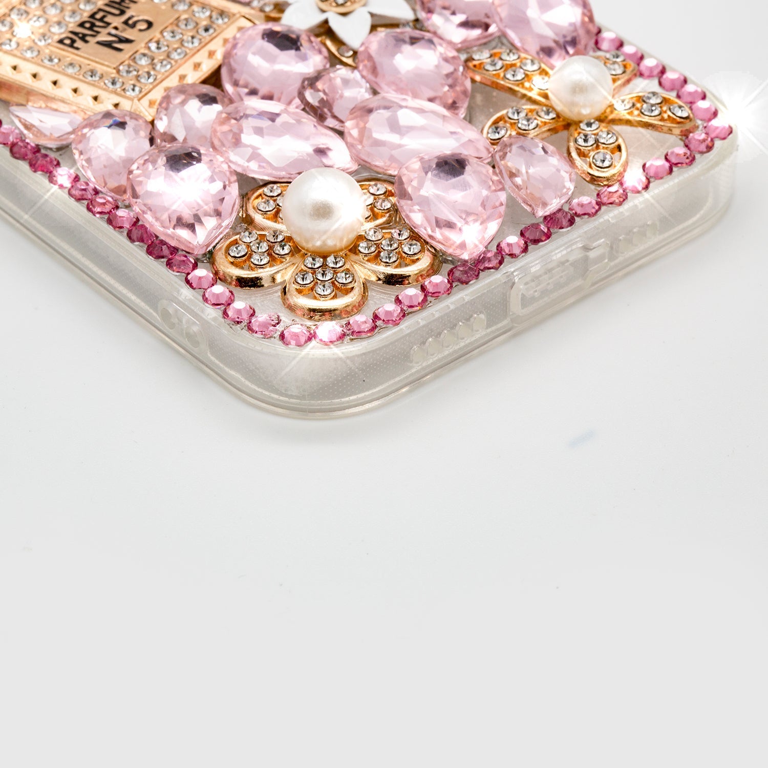 iPhone 15 Plus 3D Diamond Luxury Bling Bling TPU Case