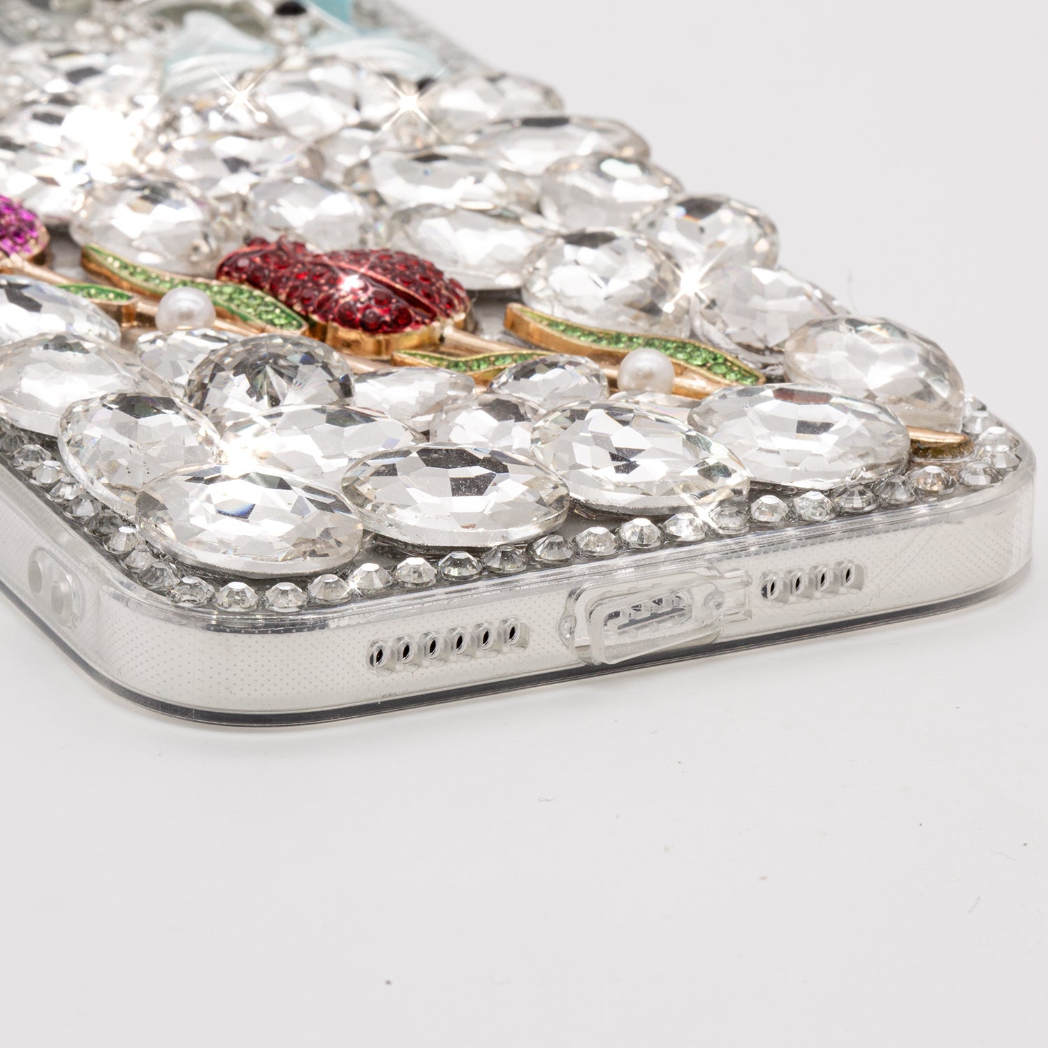 iPhone 15 Plus 3D Diamond Luxury Bling Bling TPU Case