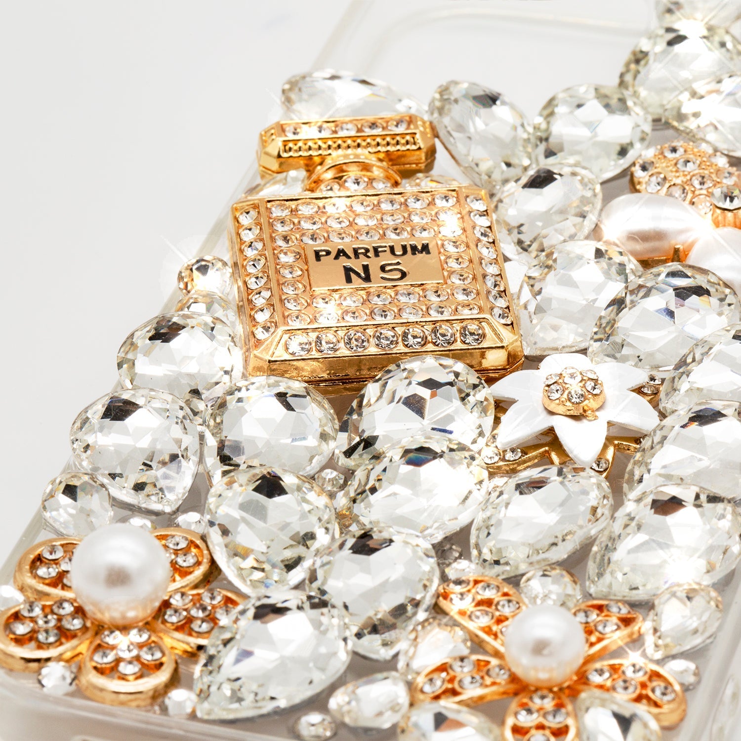 iPhone 15 3D Diamond Luxury Bling Bling TPU Case