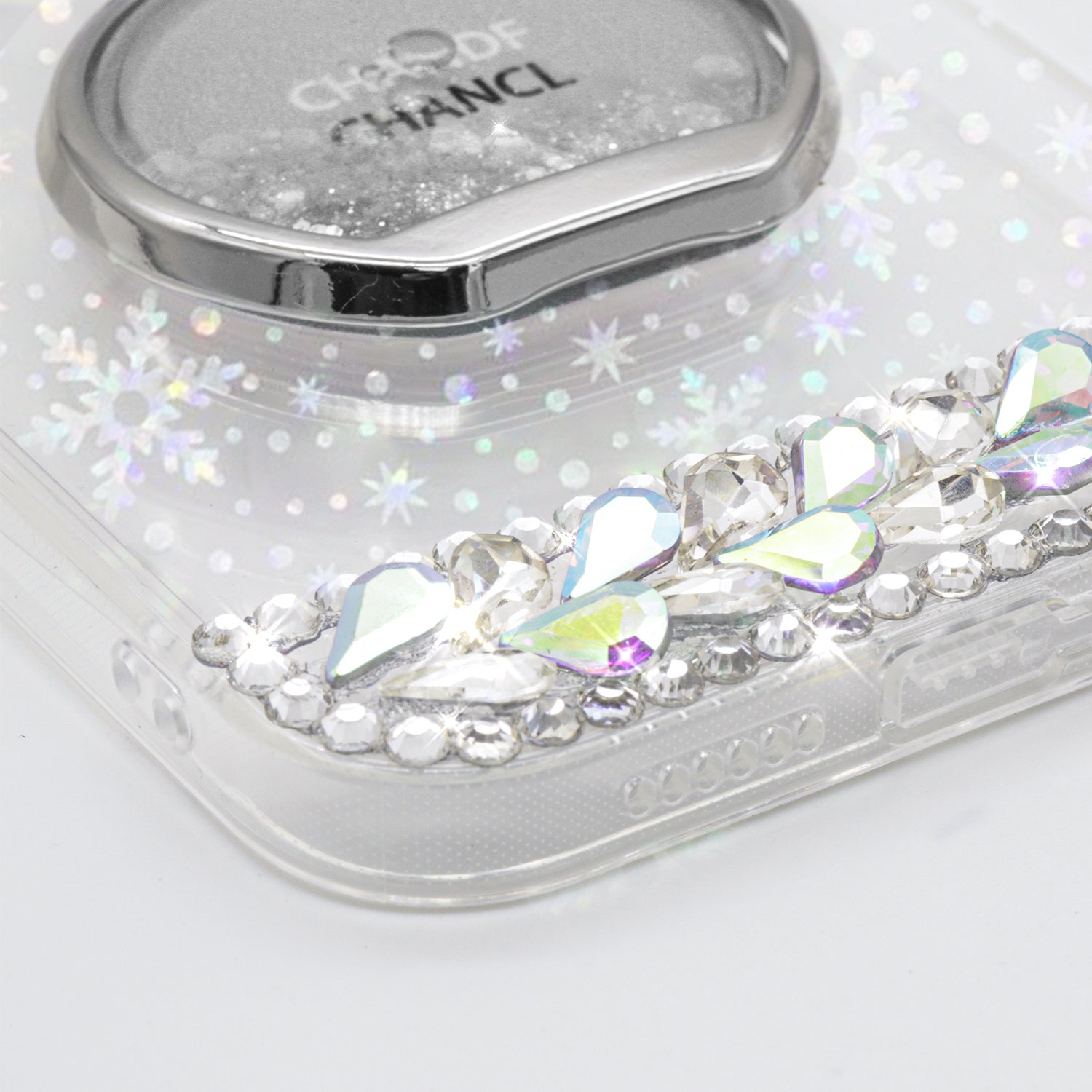 iPhone 14/13 3D diamond luxury bling bling TPU case