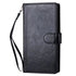 iPhone 13 2 in 1 Leather Wallet Case With 9 Credit Card Slots and Removable Back Cover 