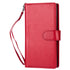 iPhone 13 2 in 1 Leather Wallet Case With 9 Credit Card Slots and Removable Back Cover 