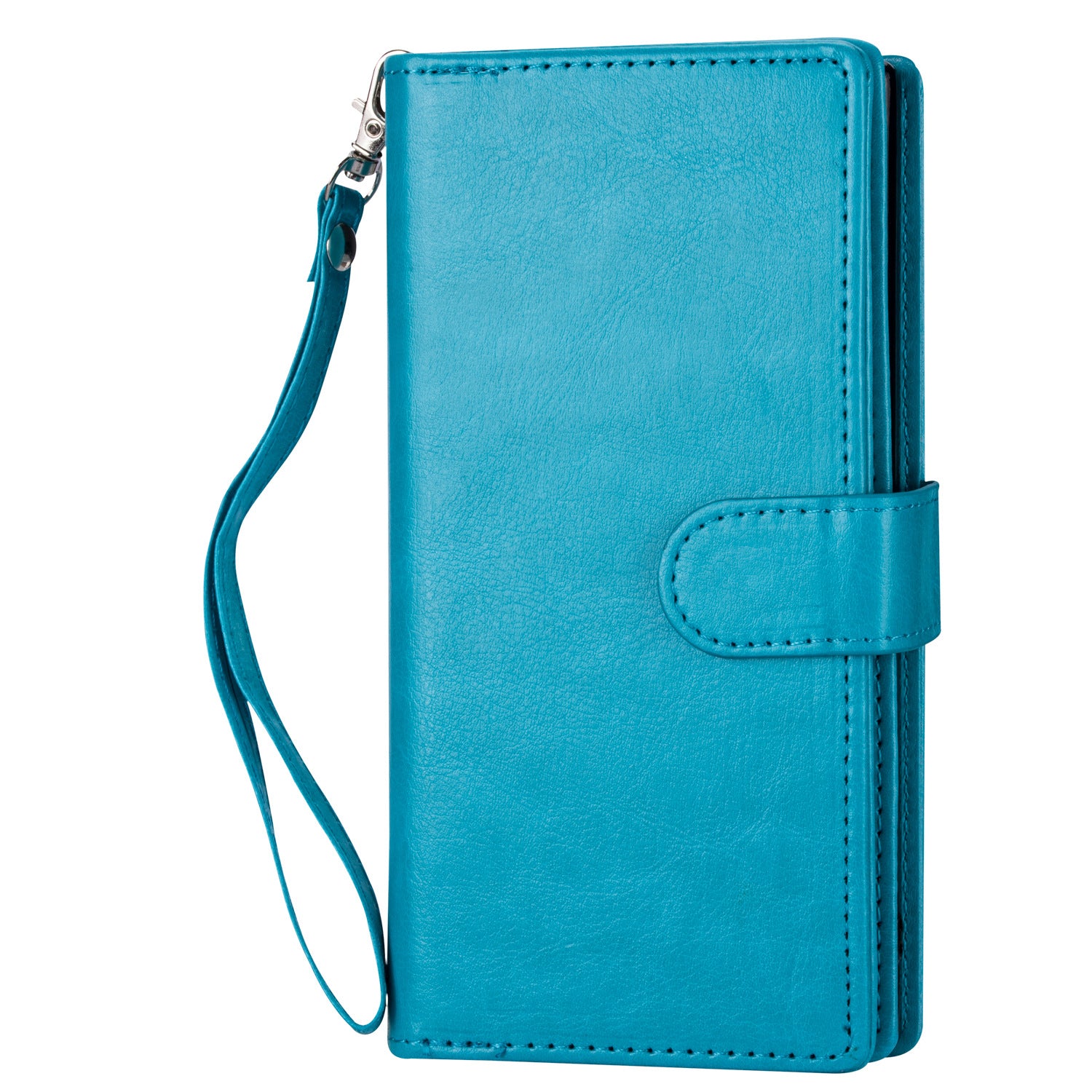 iPhone 14 Plus(6.7") 2 in 1 Leather Wallet Case With 9 Credit Card Slots and Removable Back Cover 