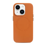 iPhone 14/13 Leather Protective Case Anti-Scratch Magsafe Compatible With Soft Microfiber