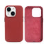 iPhone 14/13 Leather Protective Case Anti-Scratch Magsafe Compatible With Soft Microfiber