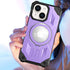 iPhone 14/13 Armored Magnetic Suction Bracket Case