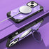 iPhone 14 Plus Armored Magnetic Suction Bracket Case