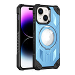 iPhone 14/13 Armored Magnetic Suction Bracket Case