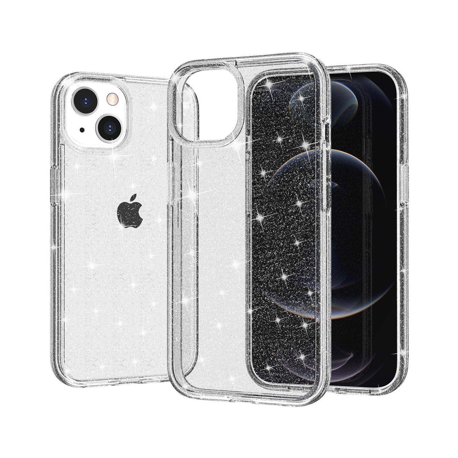 iPhone 14/13 Shiny Transparency Phone Case