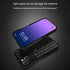 iPhone 14 Plus Glowing and Cool Anti Drop Glass Shell Case-Black