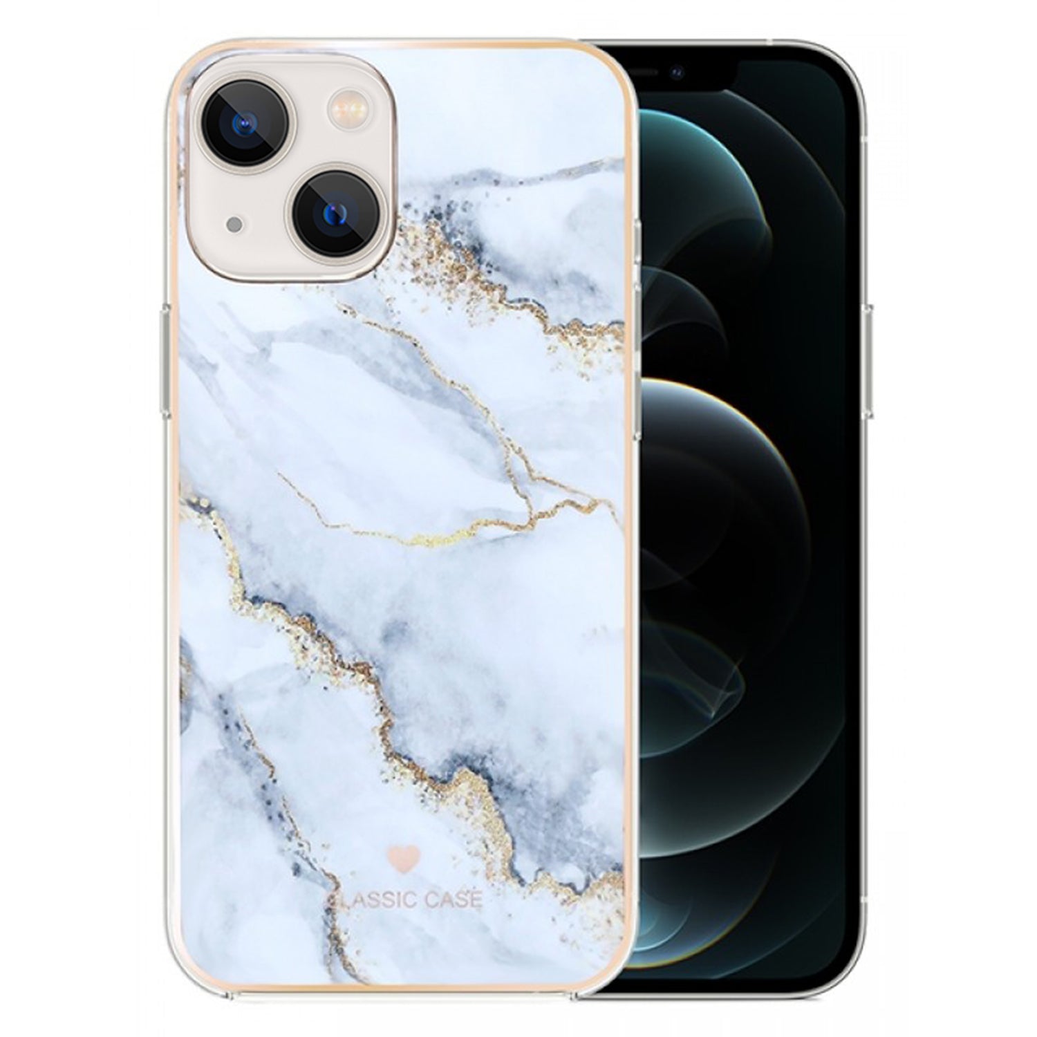 iPhone 13 (6.1") Marbling is ultra-thin, light, fashionable, soft and elastic case