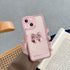 iPhone 14/13 Diamond frame color electroplating bow case