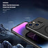 iPhone 14 Plus Fashionable Lens Cover Stand Magnetic Suction Wireless Case